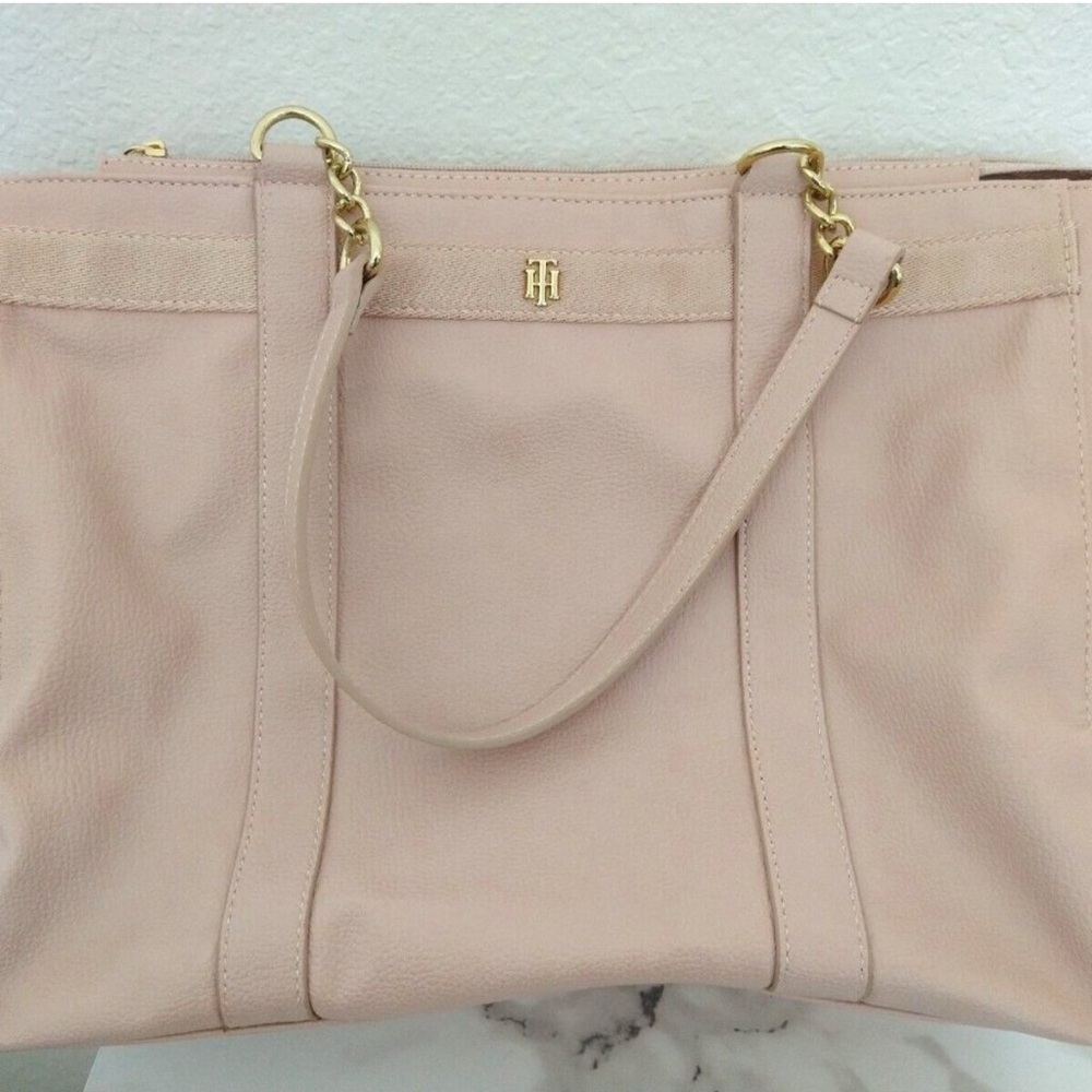 Tommy Hilfiger Large Light Pink Tote NWT